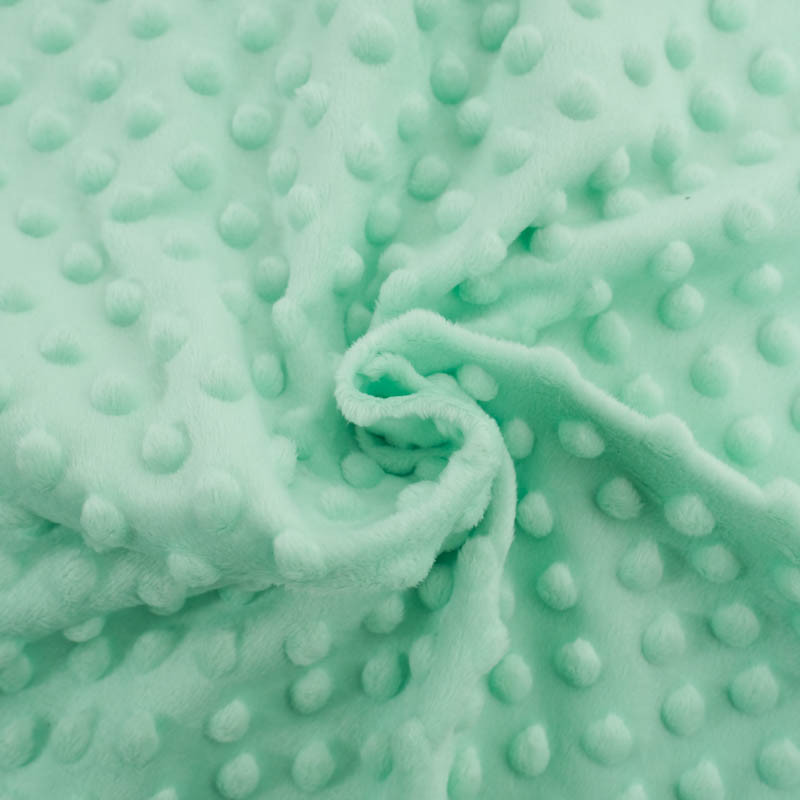 Minkee Pois Oeko-Tex Premium menthe - Maison Klem